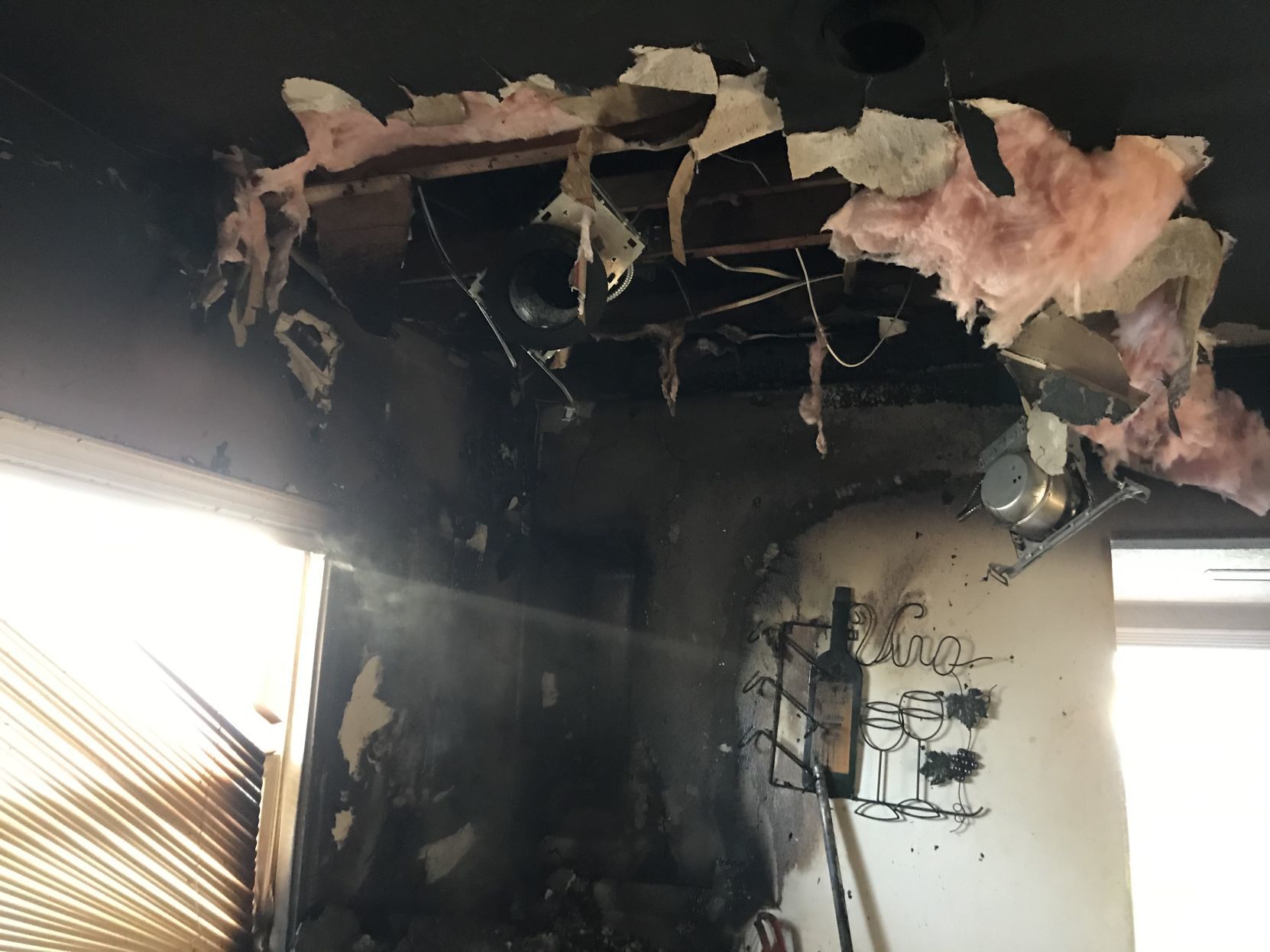 Kitchen damage